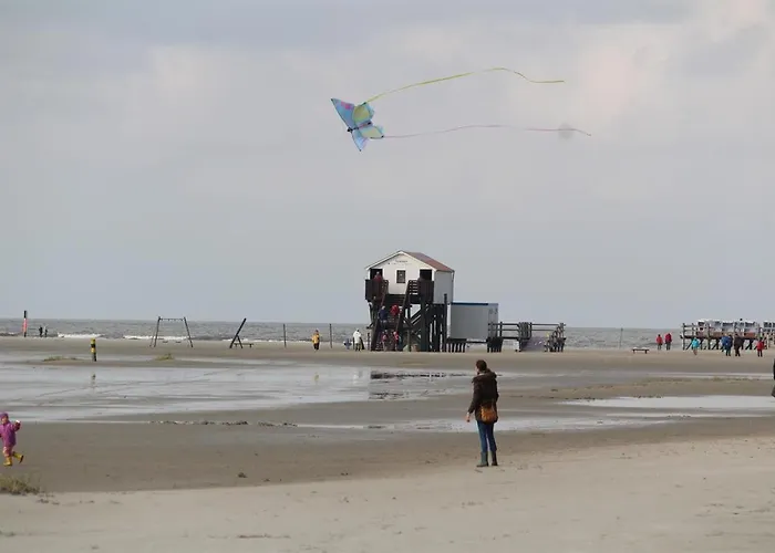 Wolke 5 - Urlaub In Der Parkwohnanlage Atlantic Apartamento Sankt Peter-Ording
