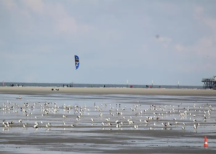 Wolke 5 - Urlaub In Der Parkwohnanlage Atlantic Apartamento Sankt Peter-Ording